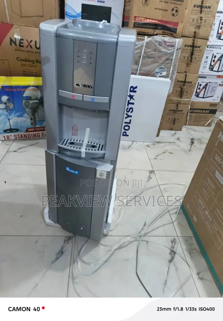 Cway Standing Water Dispenser With Refrigerator – Strong Build