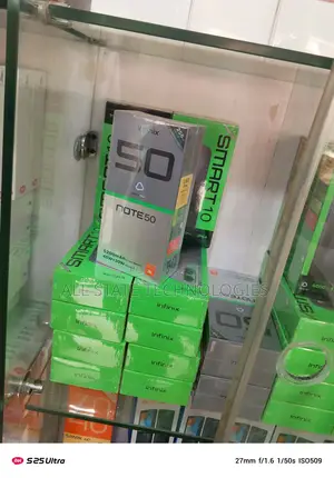 New Infinix Note 50s 256 GB Black