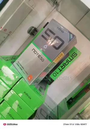 New Infinix Note 50s 256 GB Black