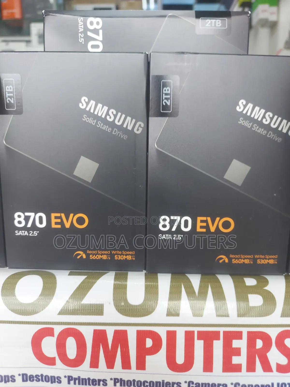Samsung 870 Evo Sata 2.5" Internal SSD 2tb
