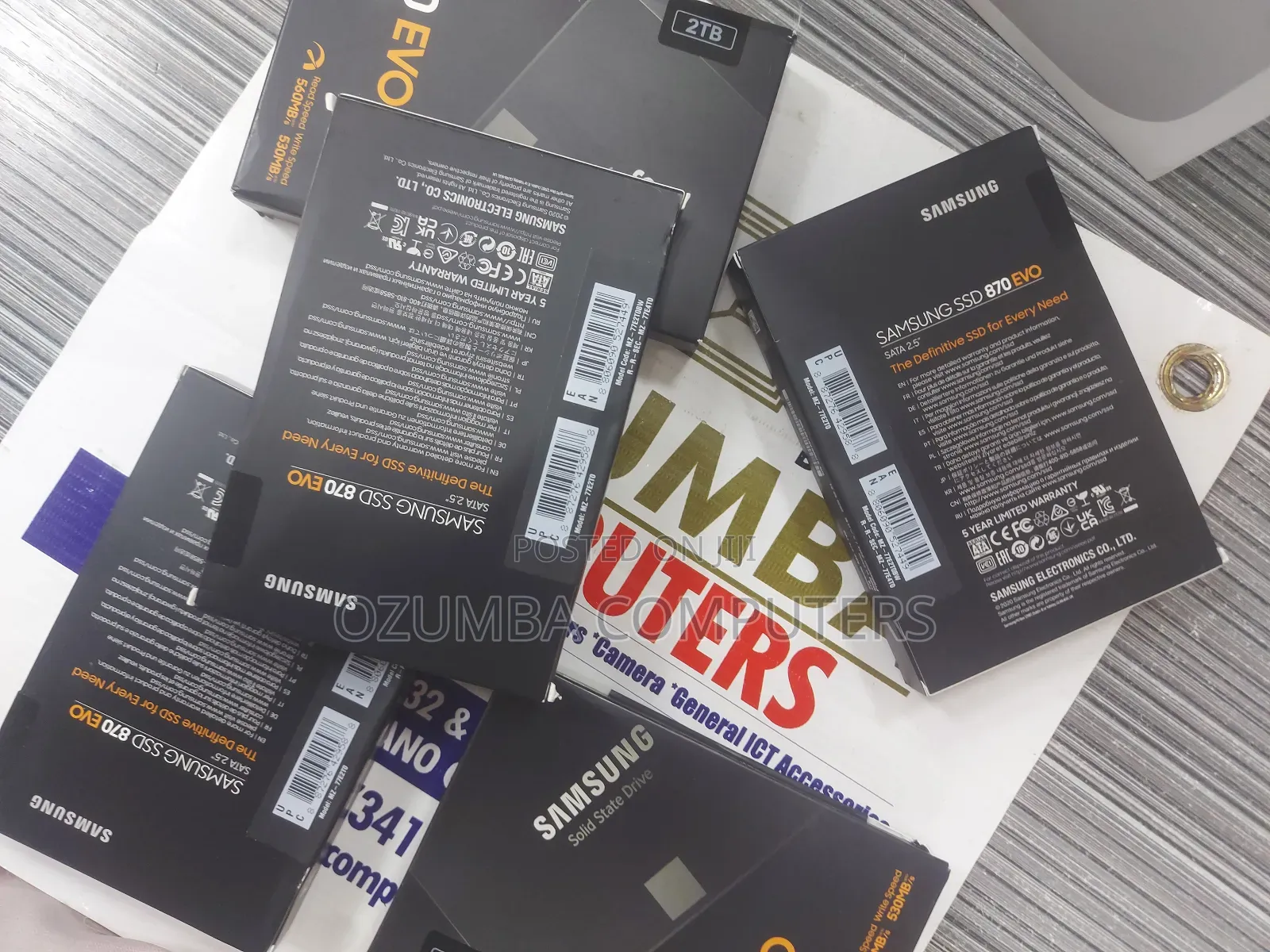 Samsung 870 Evo Sata 2.5" Internal SSD 2tb
