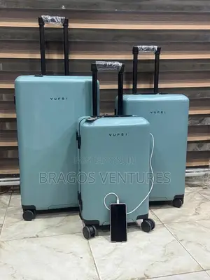Luxury Sets of 3pcs Fui Luggage Boxes