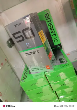 New Infinix Note 50s 256 GB Black