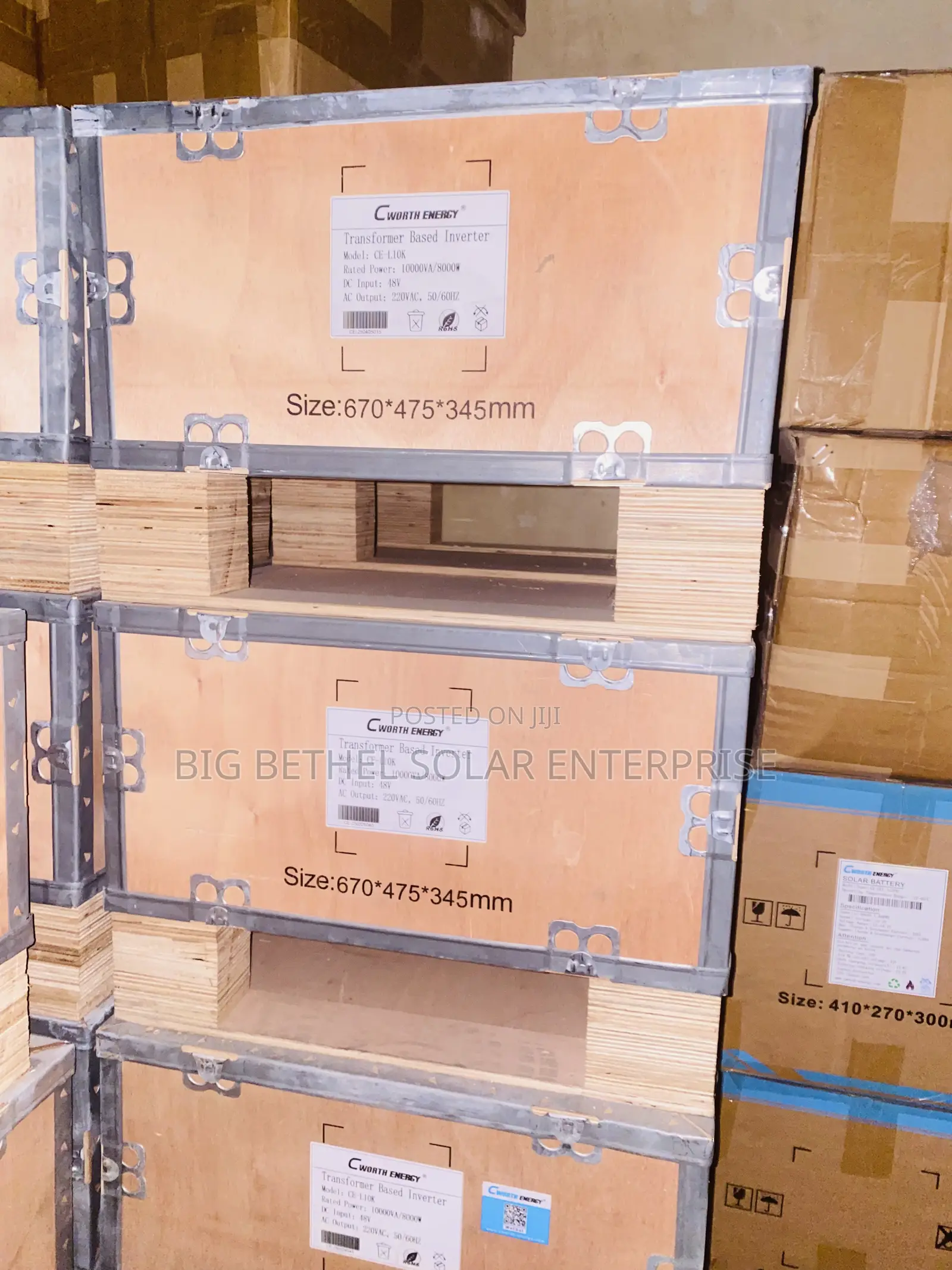 10kva 48v Transformer Based Cworth Solar Inverter