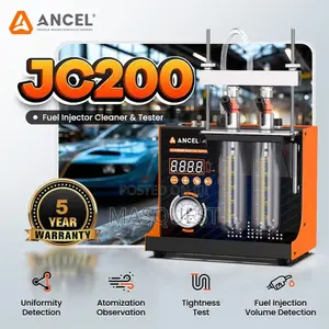 Ancel Jc200 Fuel Injector Cleaner Tester