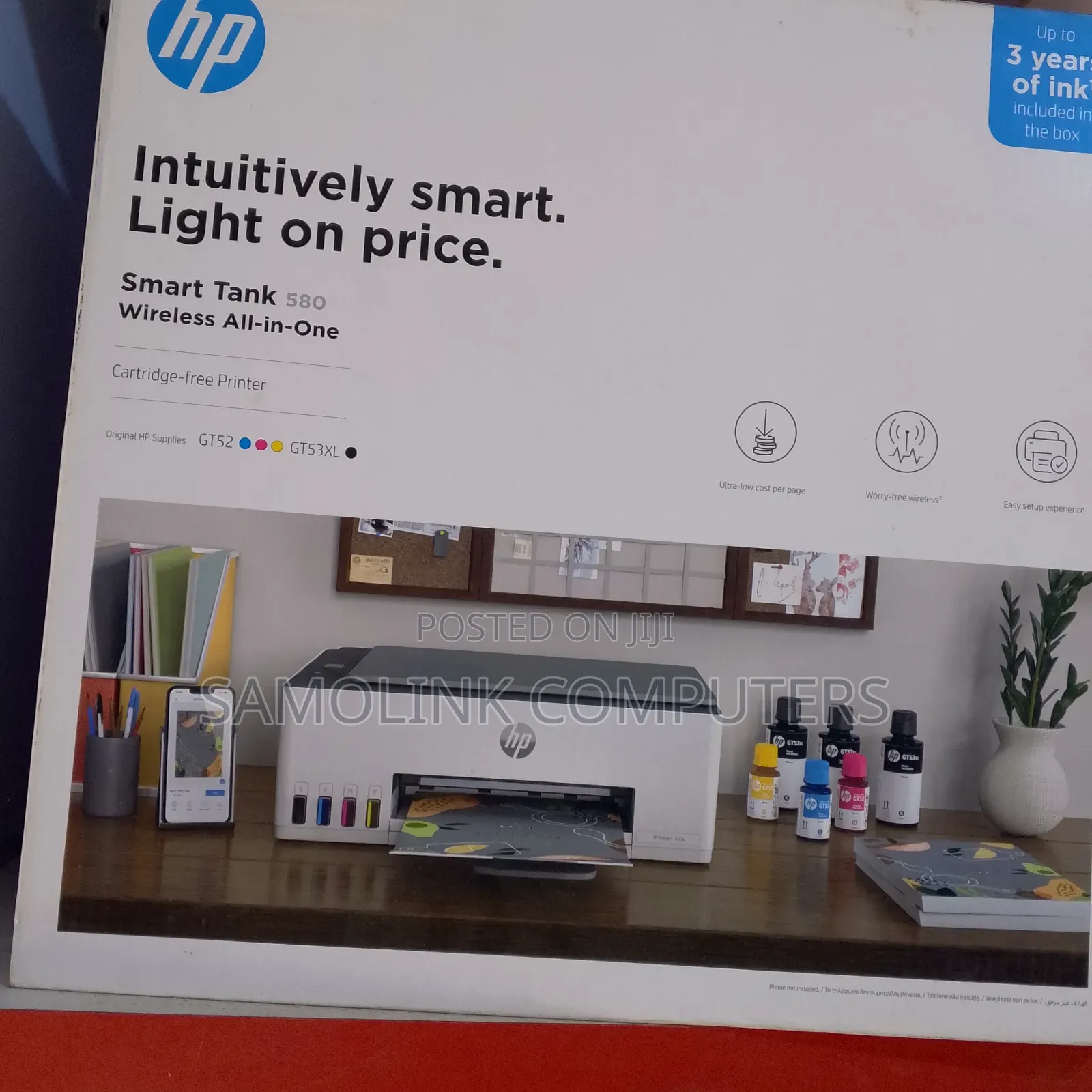 Hp Smart Tank 580 Aio Printer
