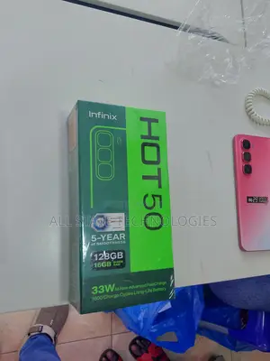 New Infinix Hot 50 128 GB Black
