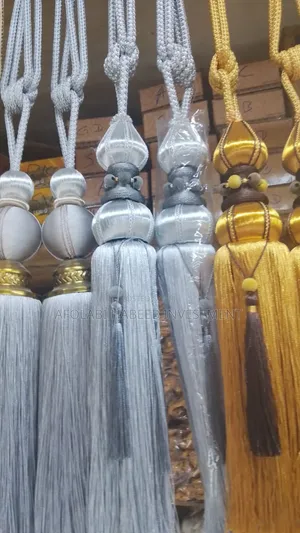 Tassel Long Rope Curtains Tie Back