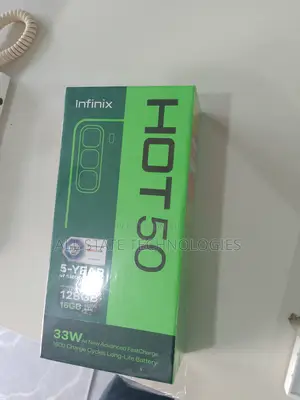 New Infinix Hot 50 128 GB Black