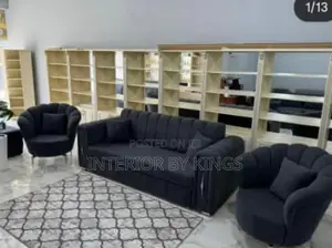 4seater Fabric Sofa Can Be Made in Preferred Colors of Your Choice
