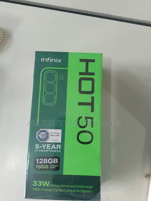 New Infinix Hot 50 128 GB Black