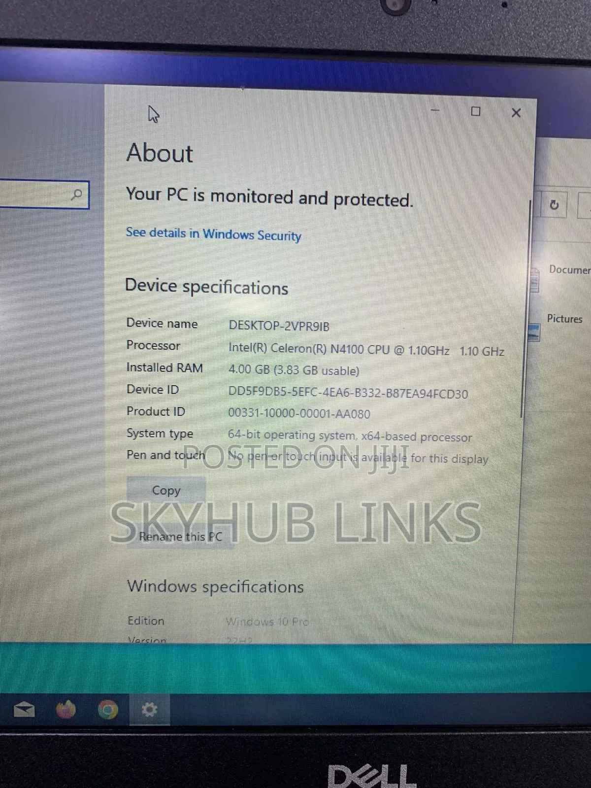 Laptop Dell Latitude 11 3190 4GB Intel Pentium SSD 128GB