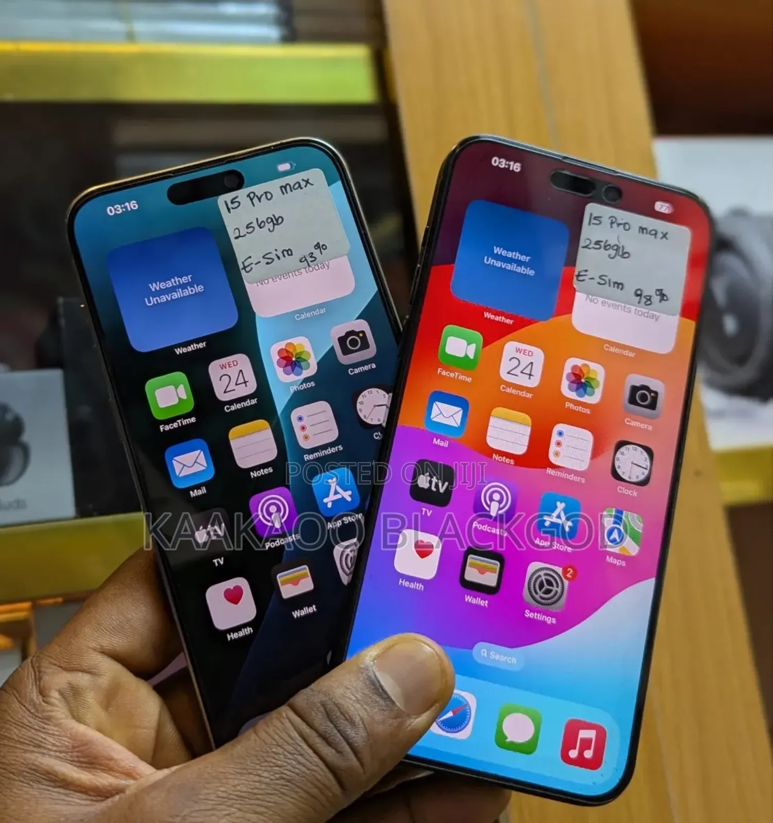 Apple iPhone 15 Pro Max 256 GB Black