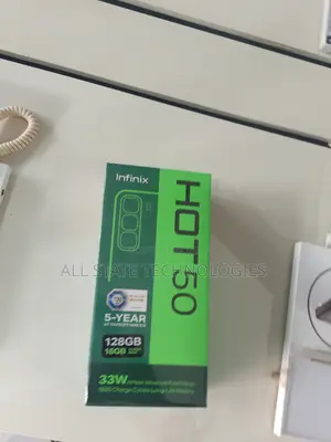 New Infinix Hot 50 128 GB Black