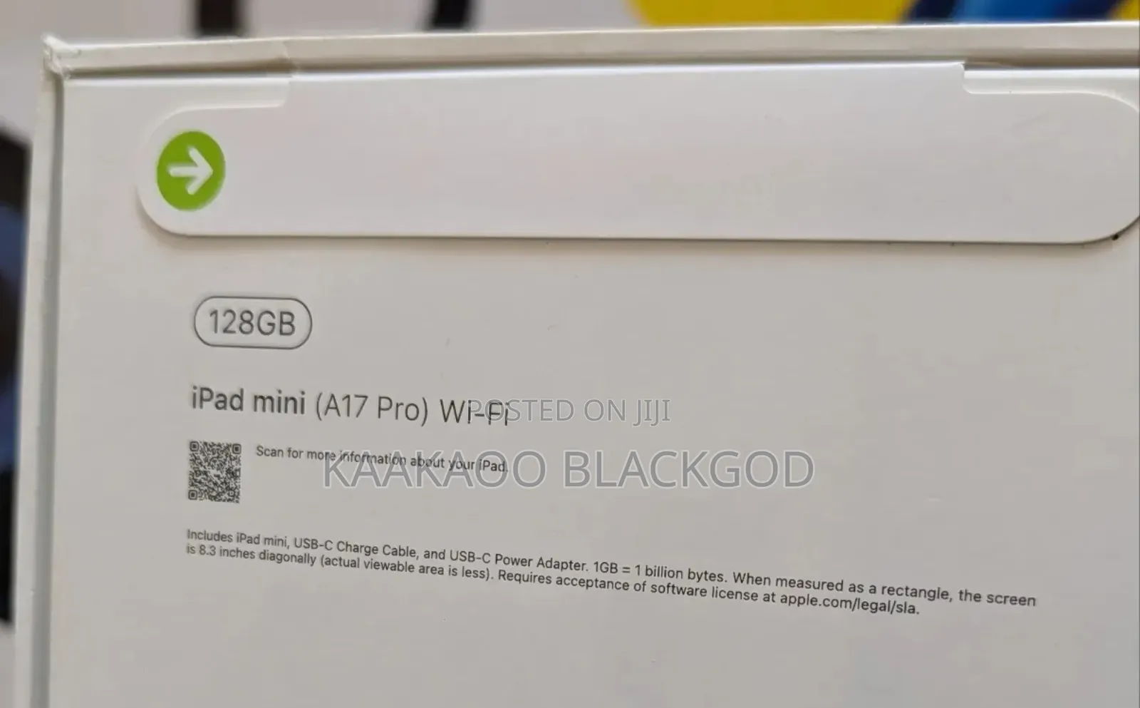 New Apple iPad mini (2024) 128 GB Silver
