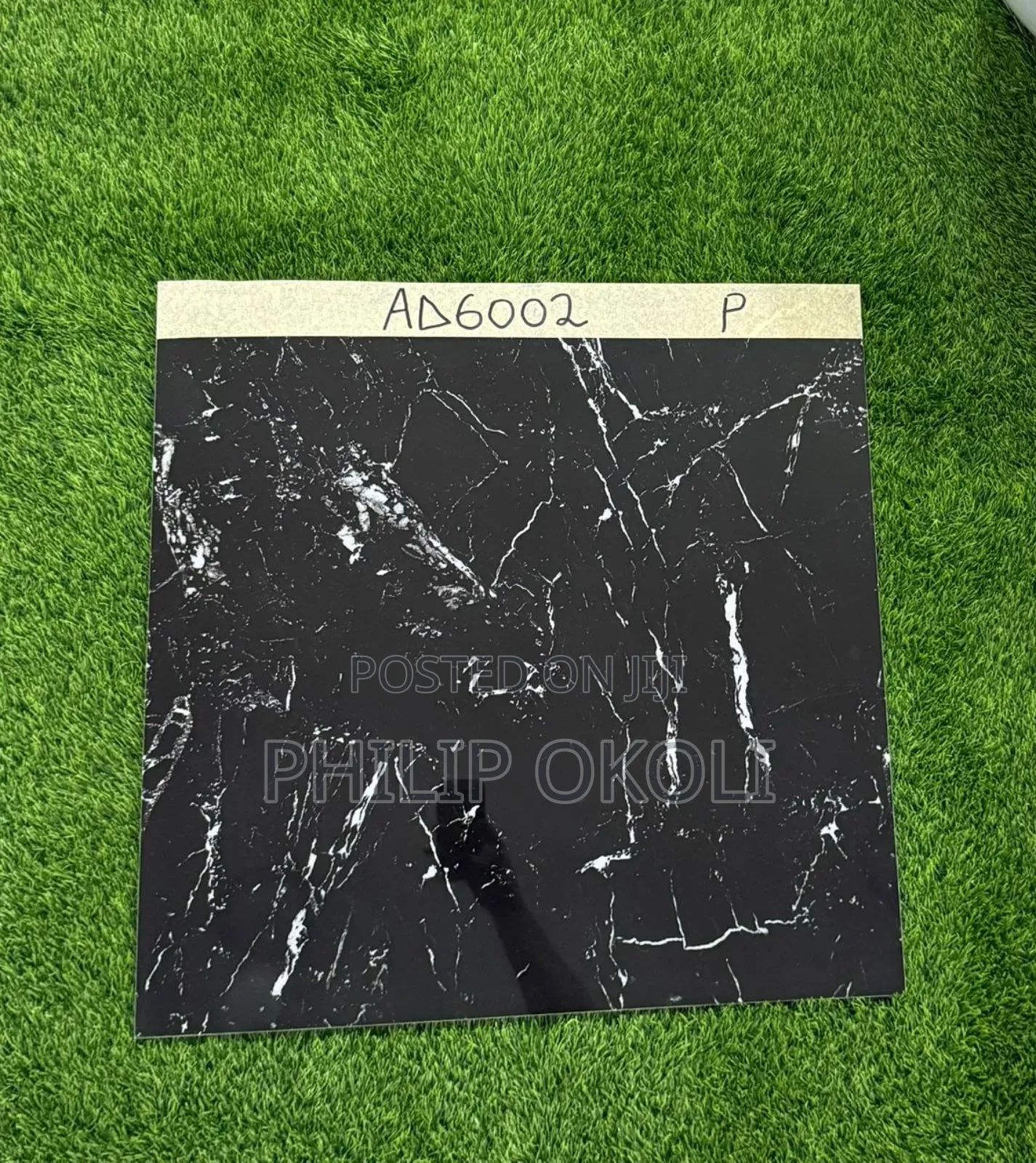 Black Super Polish China 60x60