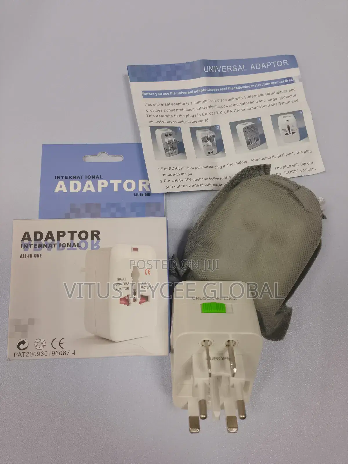 International Travel Adaptor All_in_one