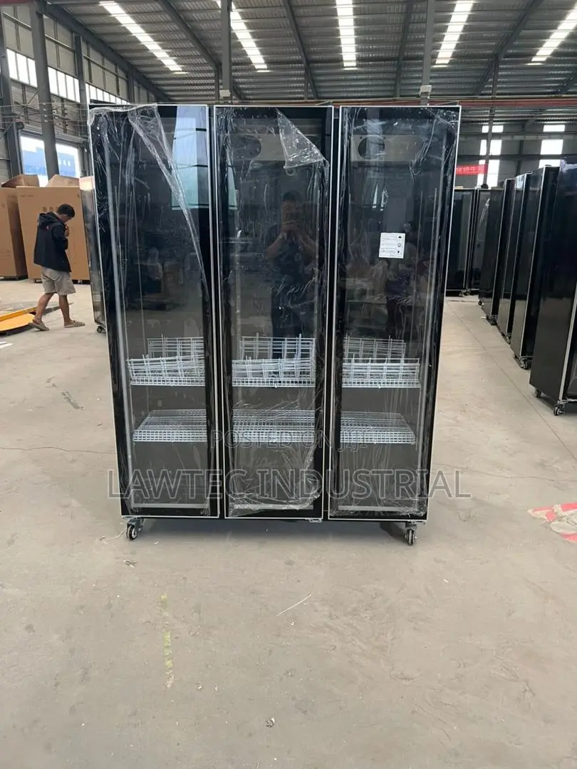 Three-Door Wine Cabinet