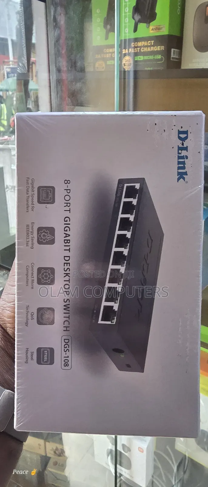 D-Link 8-Port Gigabit Desktop Switch