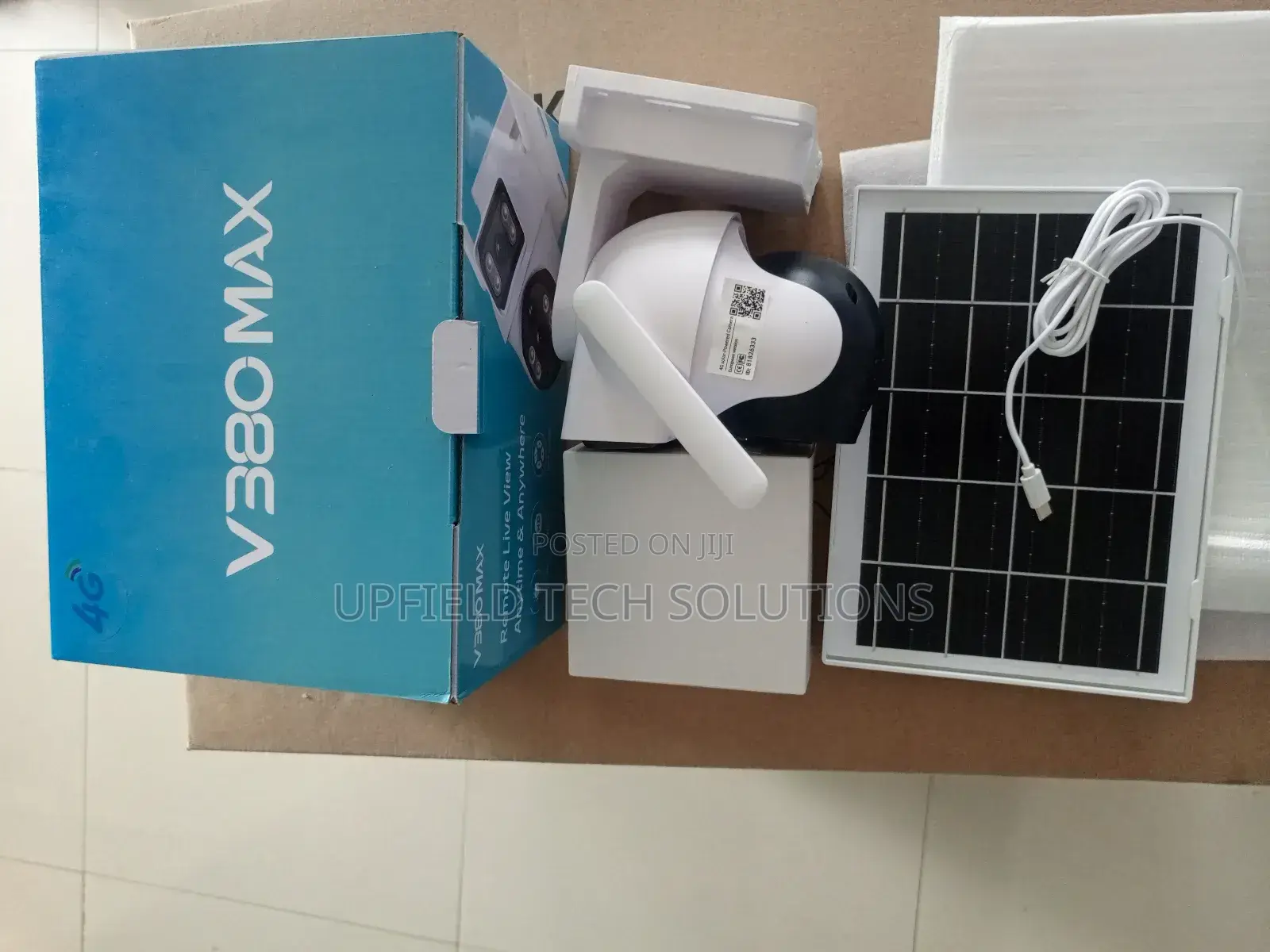 Solar-Powered Dual Lens Camera (5mp)