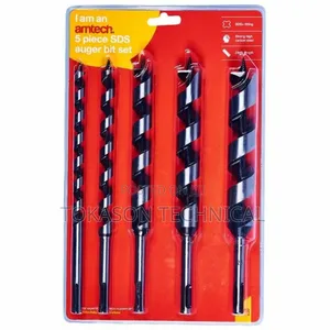Amtech 5-Piece Auger Drill Bit Set