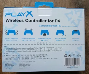 Play-X Wireless Controller for Ps4 PC ( Laptop ) Etc