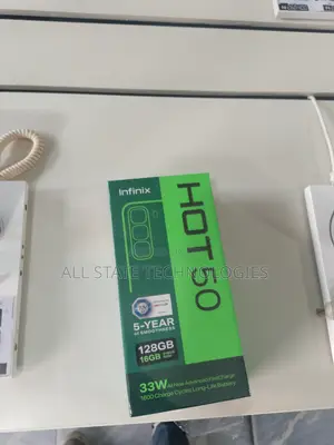 New Infinix Hot 50 128 GB Black