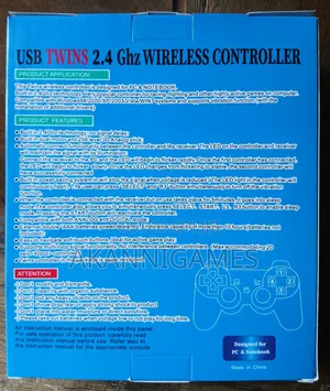 Double PC Gamepad, Controller for Laptop