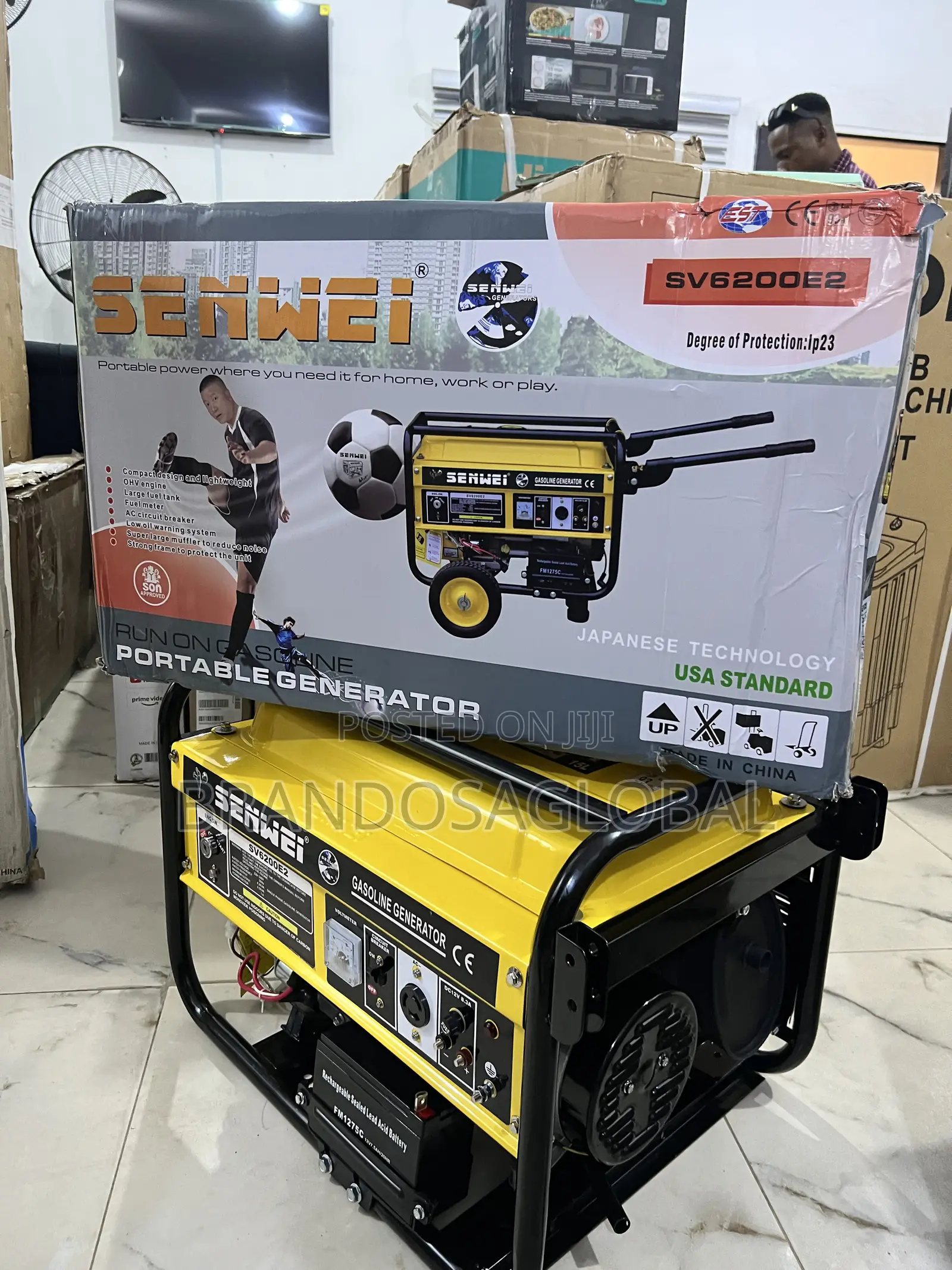 Senwei 3kva Generator Sv6200e2 – Strong Durable