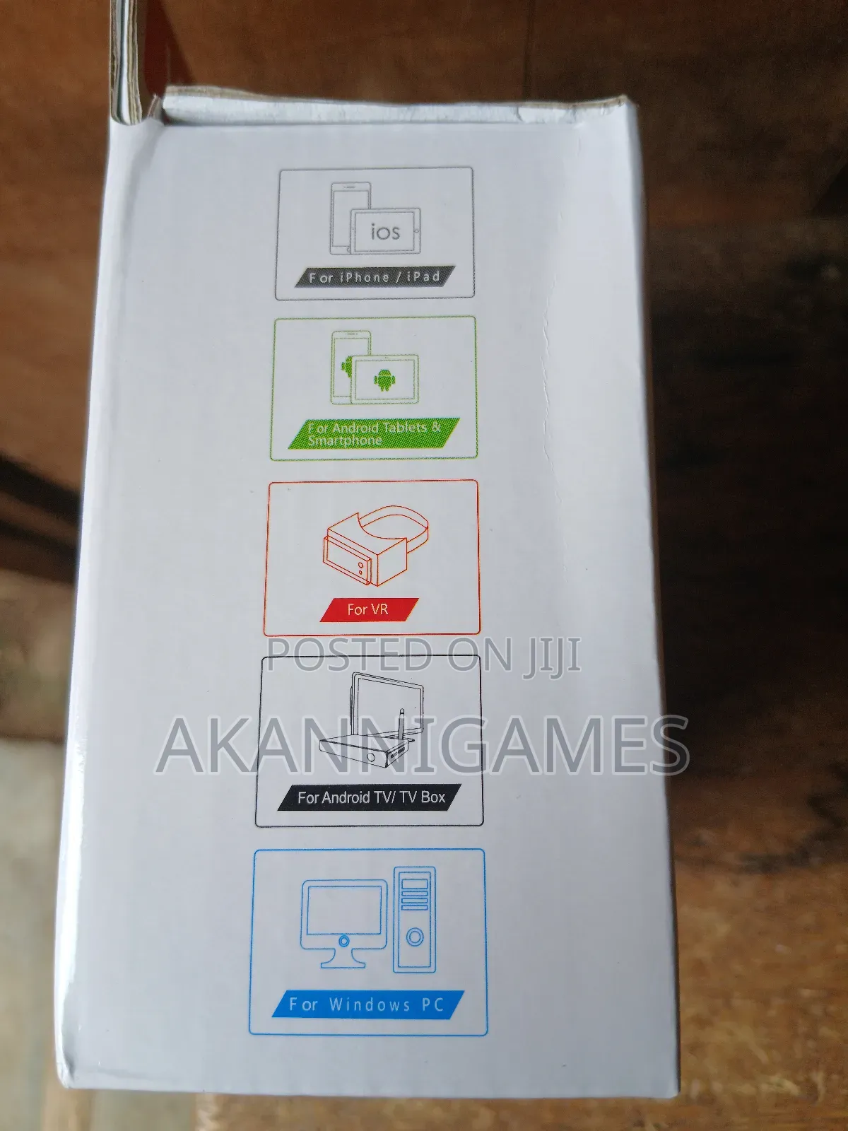 V8 Bluetooth Wireless Controller Grip Gamepad - Android / Ios/ Pc/ Ps3