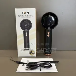 Mini Digital Rechargeable Fan