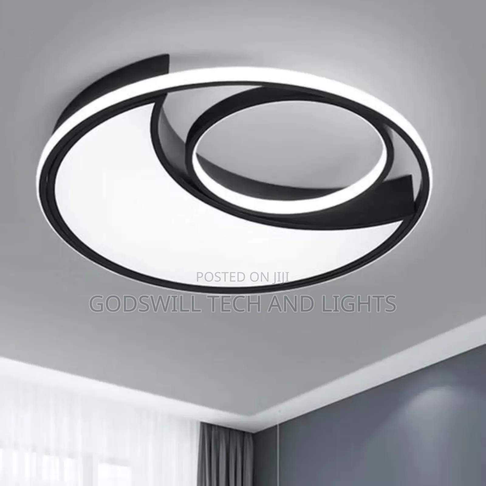 Modern Led Flush Mount Ceiling Light.