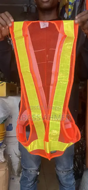 Net Reflective Jacket Orange