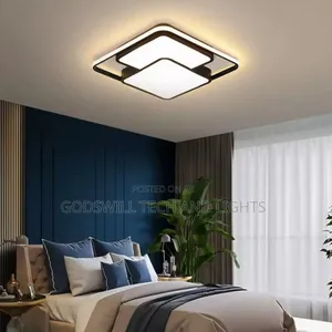 Modern Black Square Led Ceiling Light