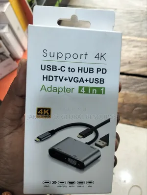 Support Type C Hub 4 in 1