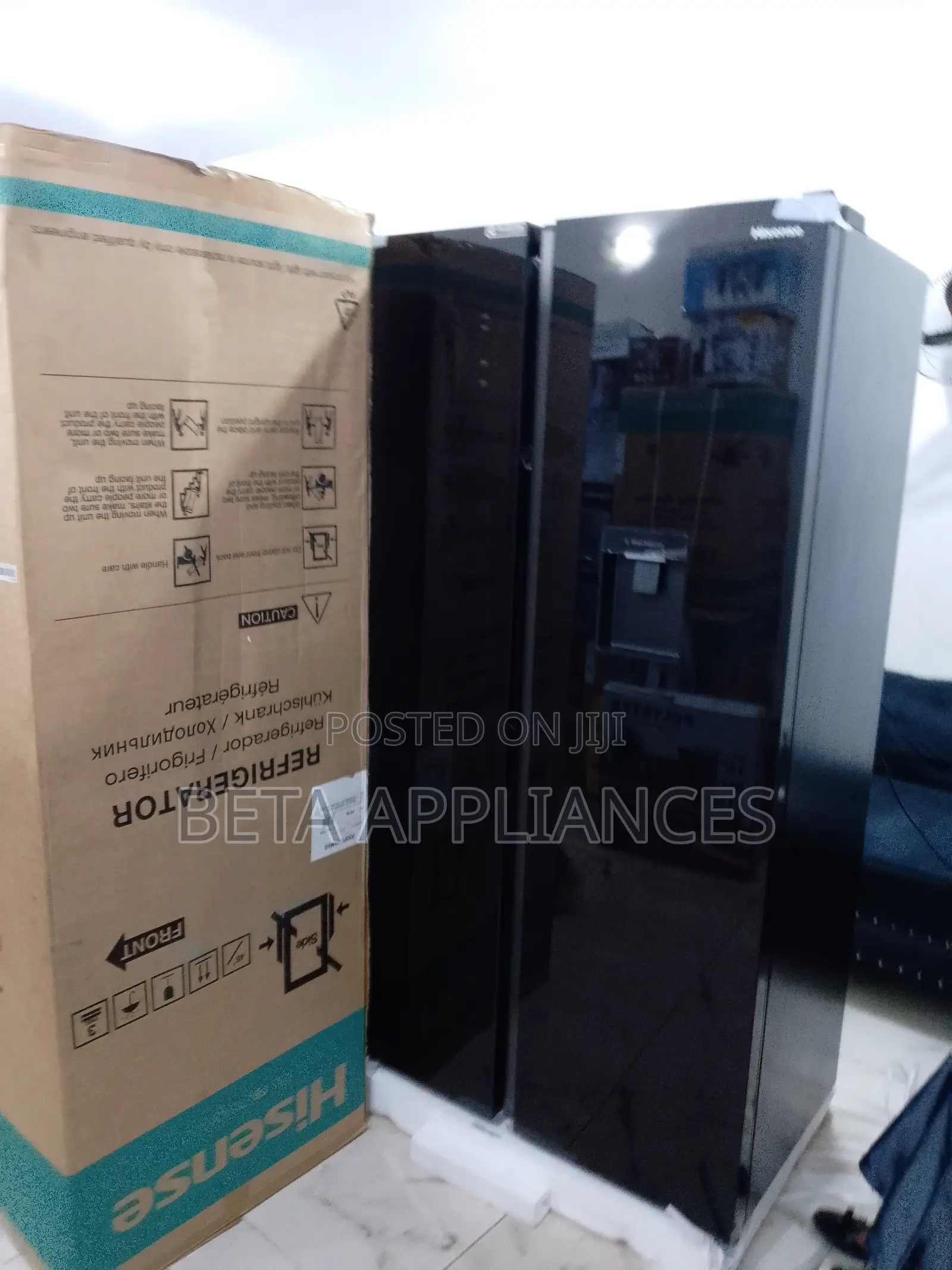Hisense 529l Stylish Side by Side Fridge
