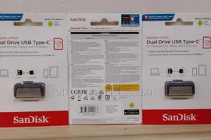 Sandisk Ultra Dual Usb Type-C Otg Flash 128gb