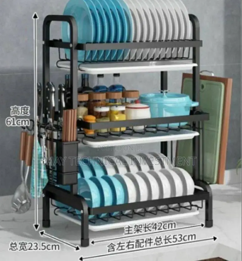 3 Layer Plate Rack