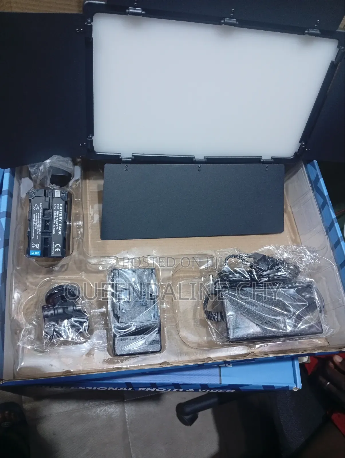 Professional Photo and Video Led Light Kit.