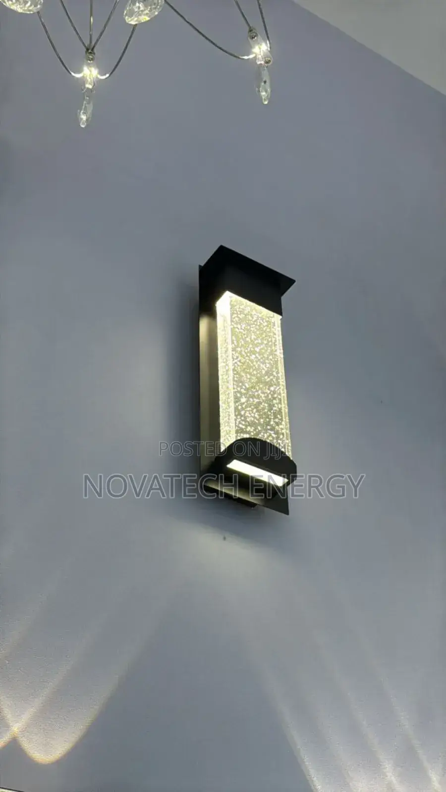 Water Drops Glass Wall Bracket Light for Luxury Decorations