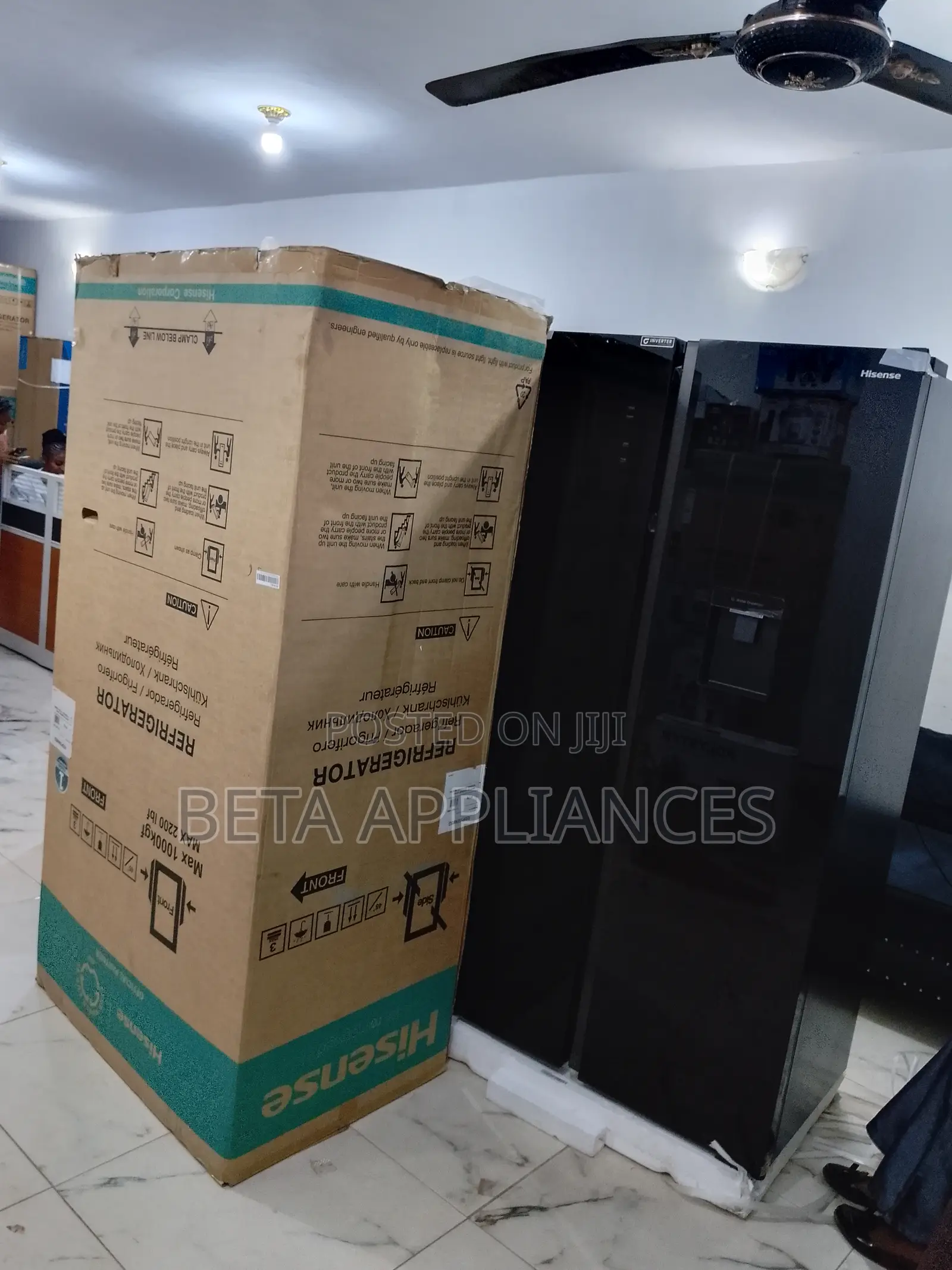 Hisense 529l Double Door Side by Side Fridge
