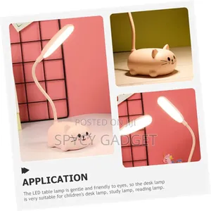 Mini Cartoon Rechargeable Desk Night Bed Lamp