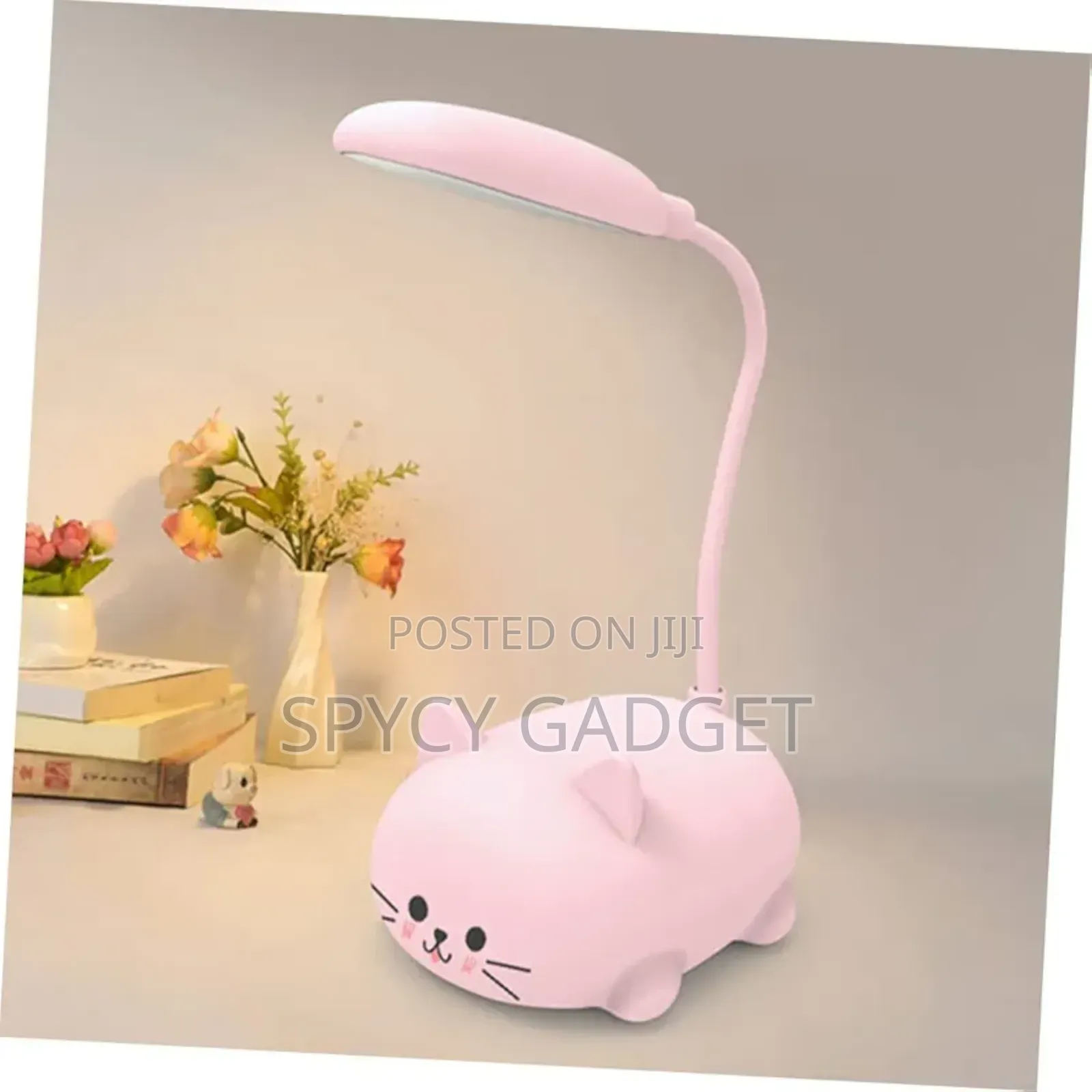 Mini Cartoon Rechargeable Desk Night Bed Lamp