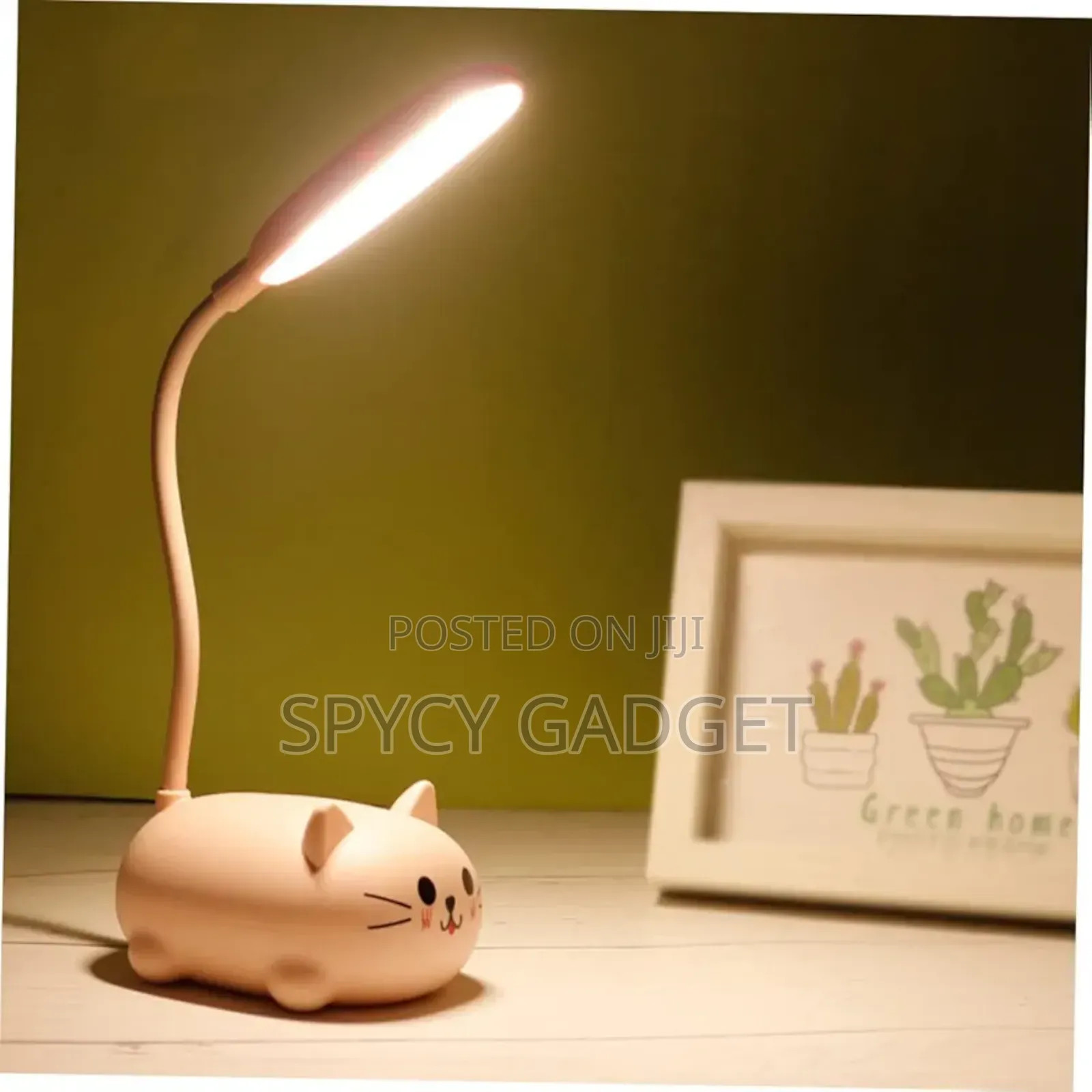 Mini Cartoon Rechargeable Desk Night Bed Lamp
