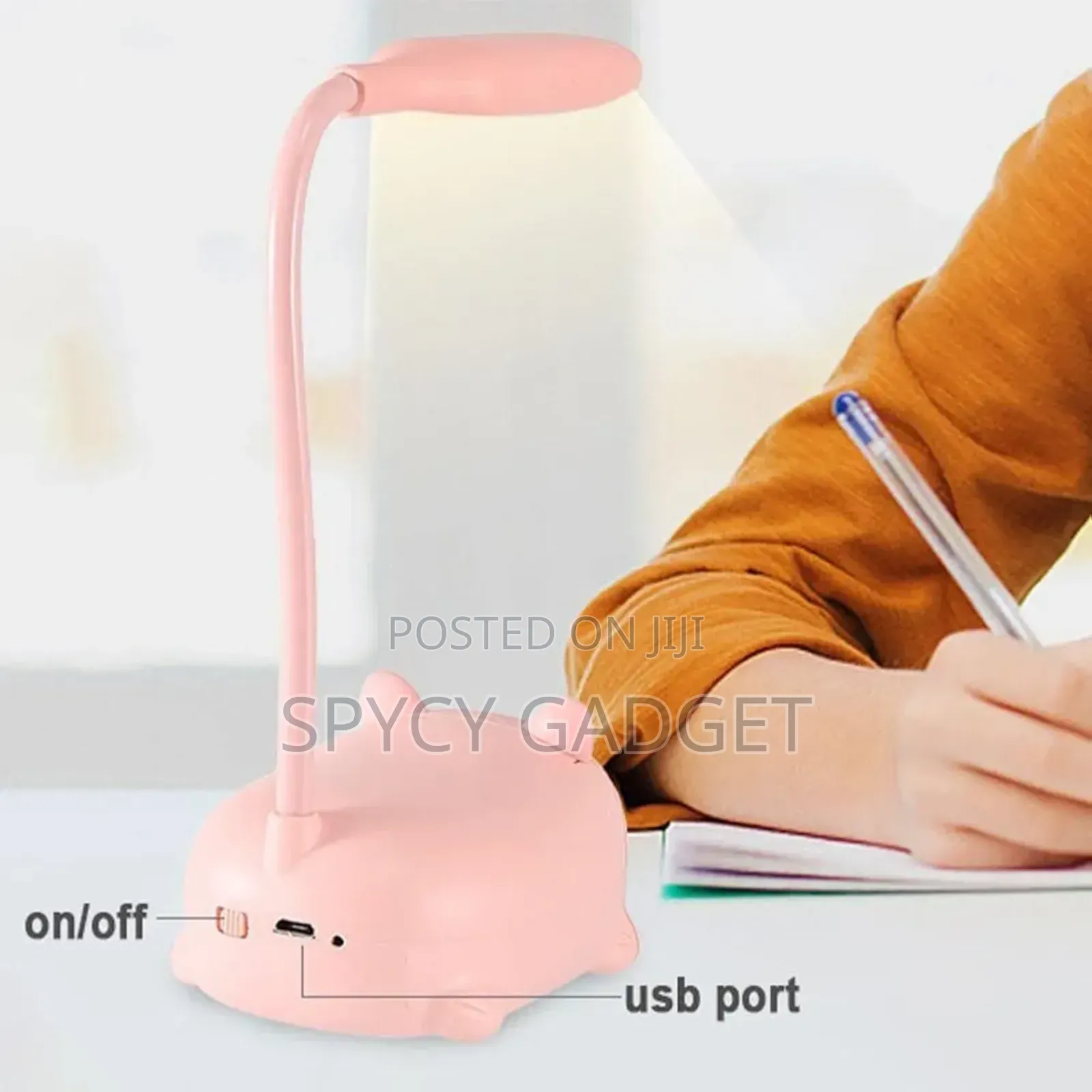 Mini Cartoon Rechargeable Desk Night Bed Lamp