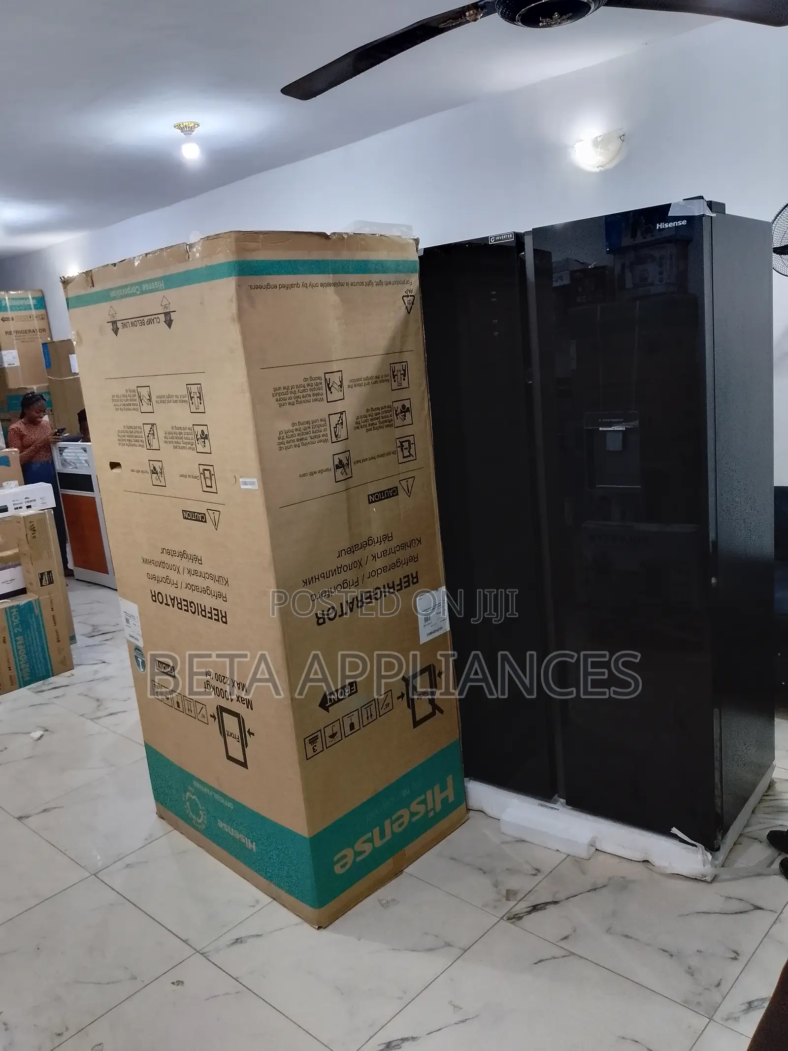 Hisense 529l Eco-Friendly Refrigerator
