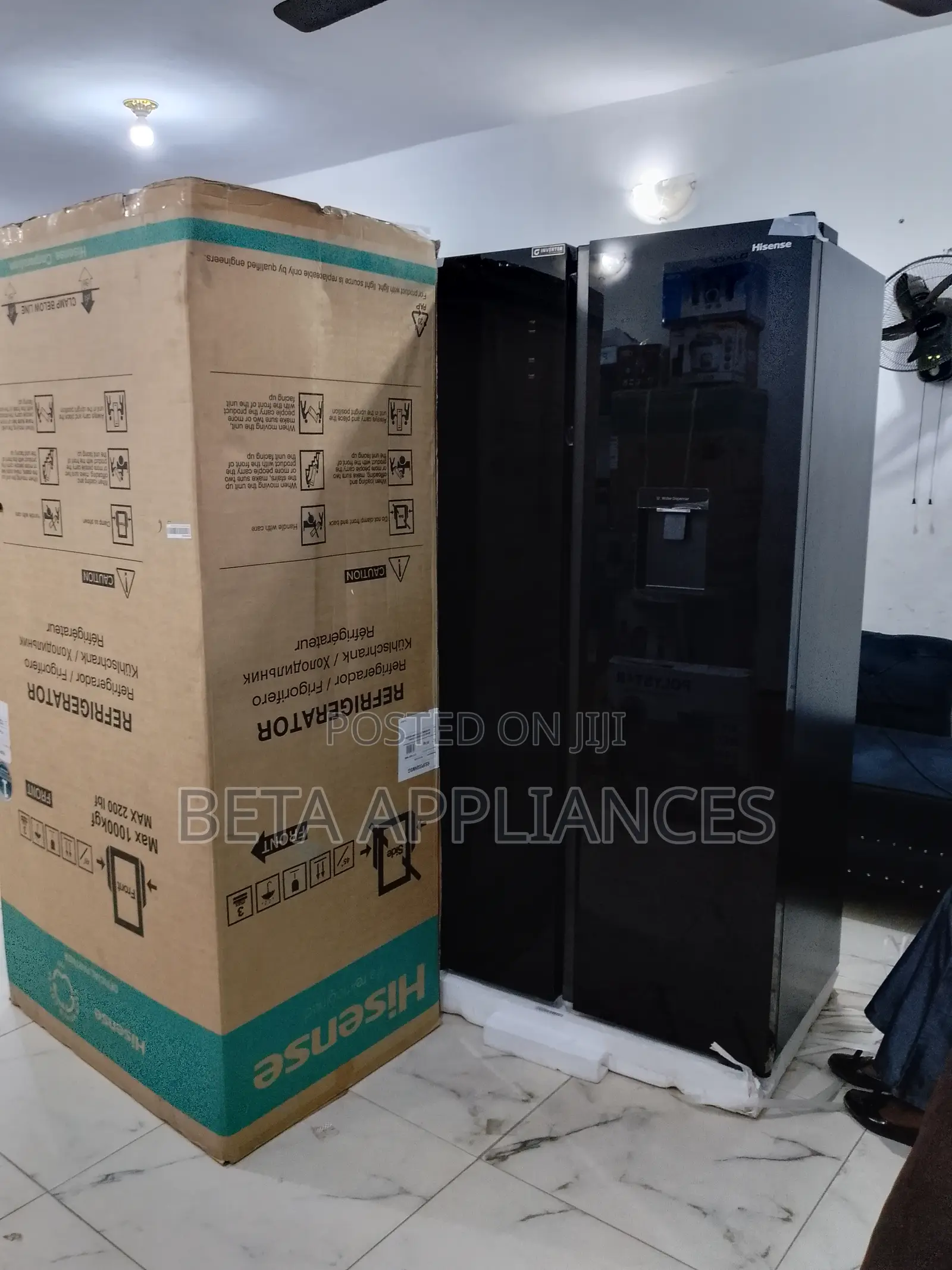 Hisense 529l Sleek Design Refrigerator
