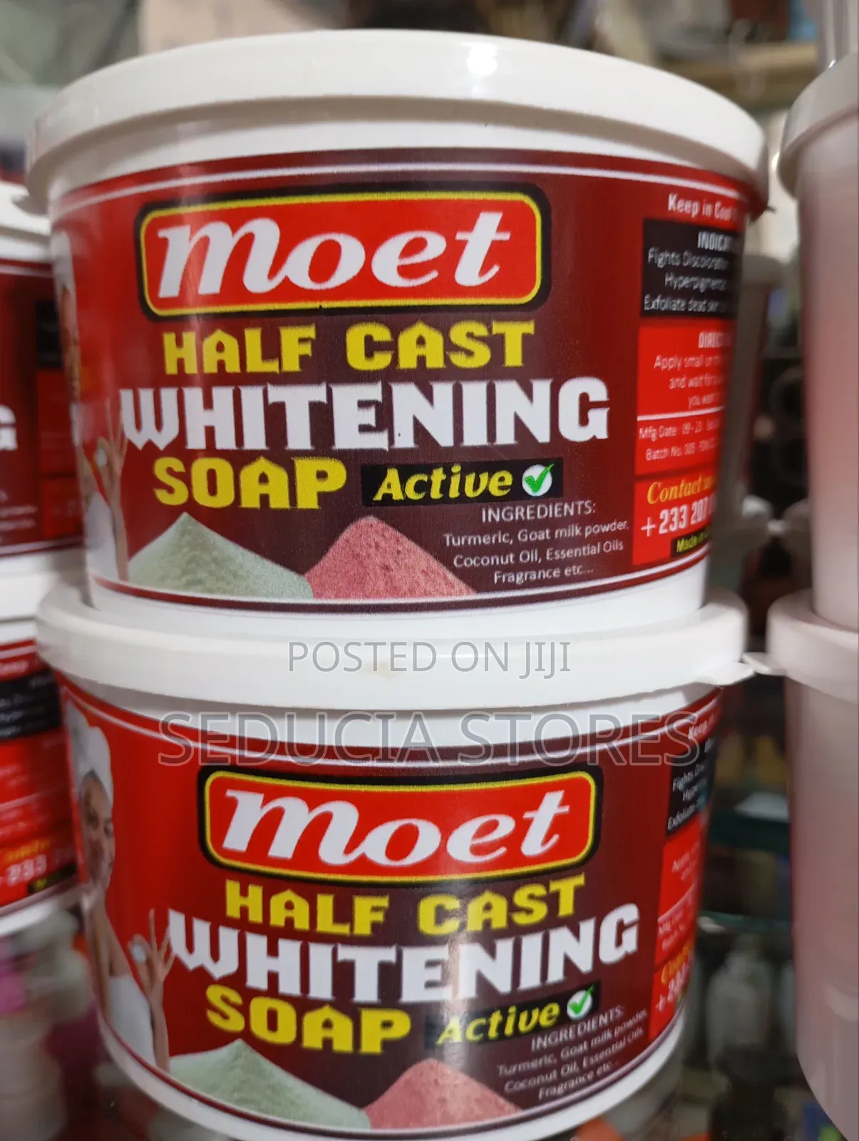 Moet Sunburn Soap for Redness and Darkspot