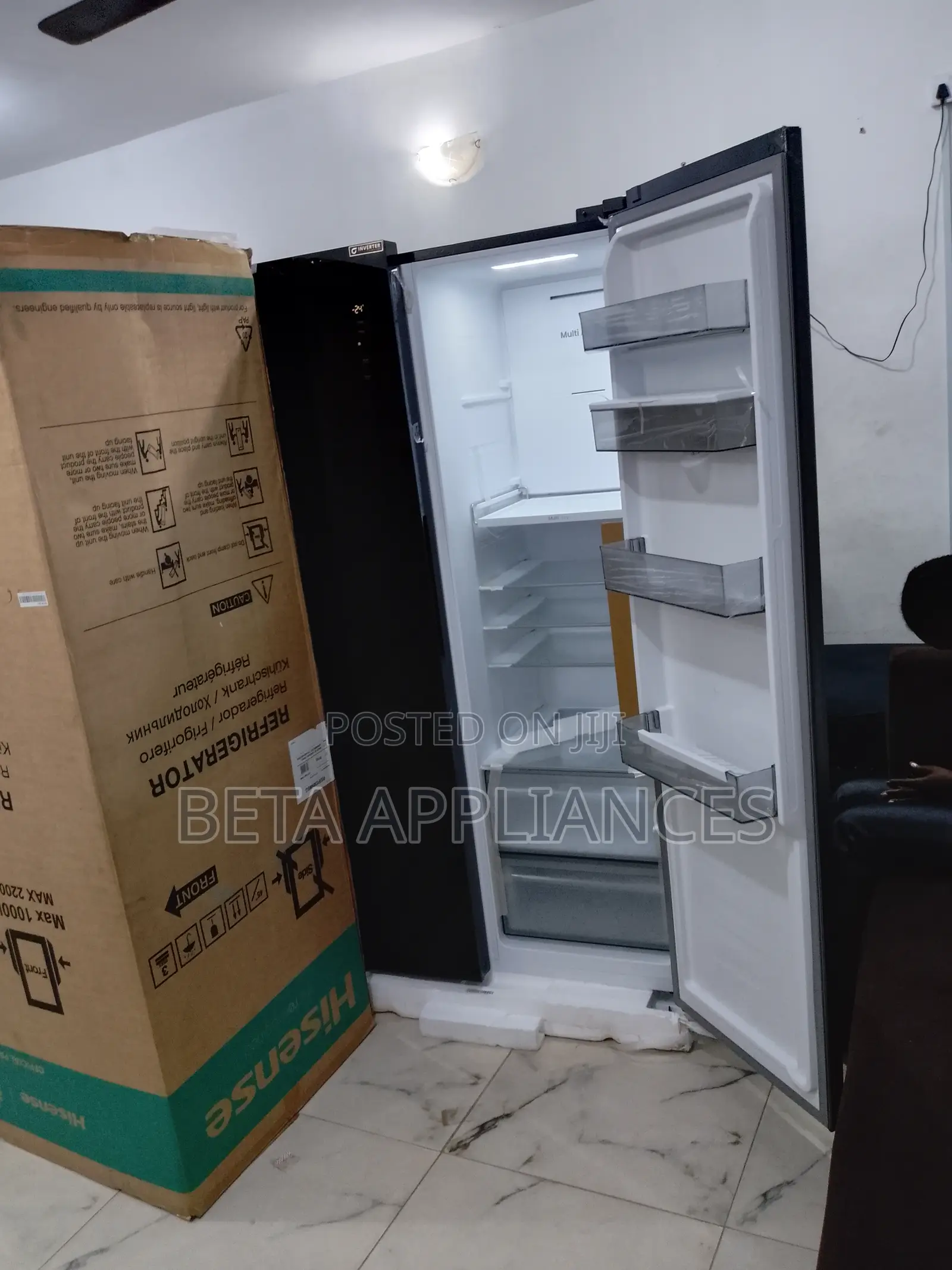 Hisense 529l Double Door Refrigerator