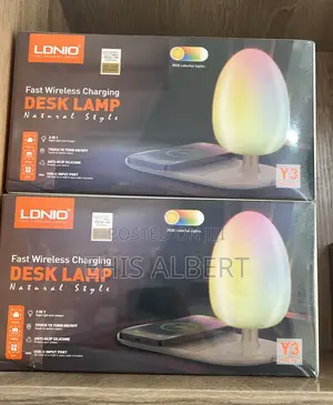 Ldnio Desk Lamp / Fast Wireless Charger Y3
